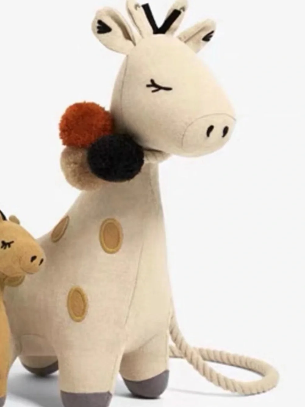 Zara Kids Giraffe Stuffy Plush Crossbody Bag